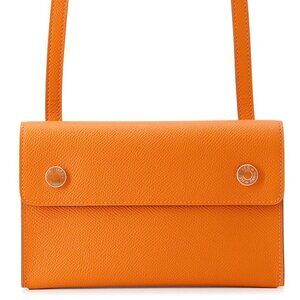 HERMES Nap To Go Epsom Orange